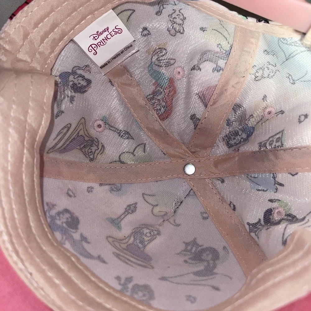 Rare‎ Disney Animators Collection Princess Pink Hat Baseball Cap One Size Kids